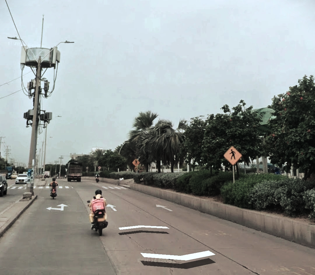 Barranquilla-Atlantico Vía 40-Extraída de Street view  